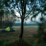 Bivakzone Kleit nabij het drongengoedbos, landschapspark drongengoed, Kleit. Legaal kamperen in België, legaal kamperen in Oost-Vlaanderen, West-Vlaamse landschapsfotograaf Glenn Vanderbeke